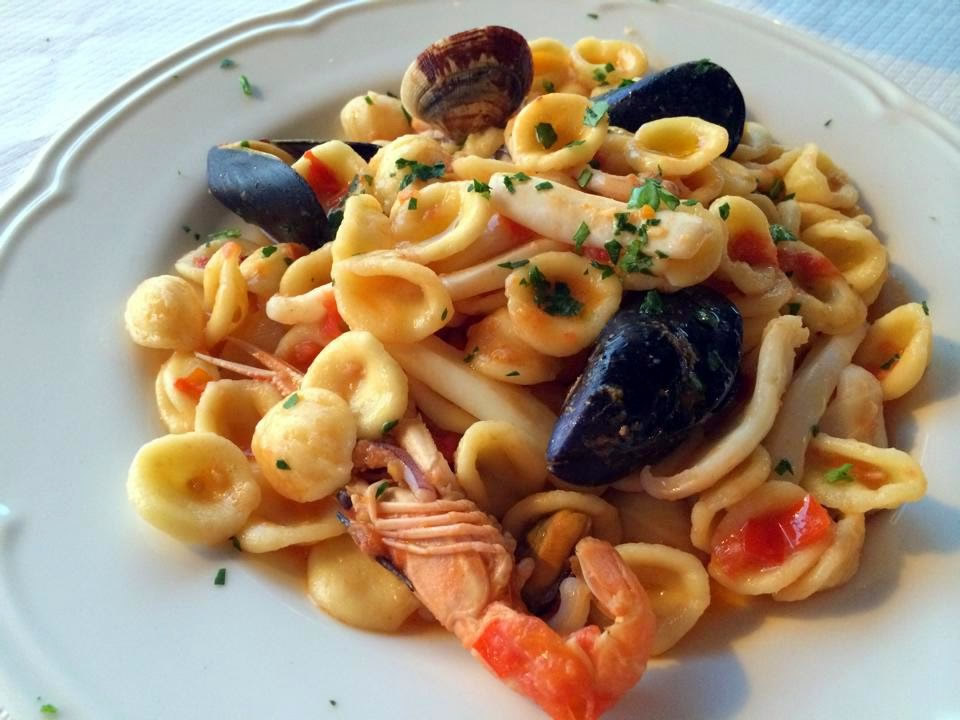 Orecchiette ai frutti di mare2